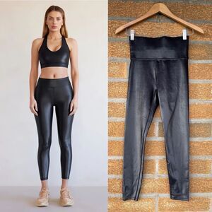CARBON38  High Rise Legging in Takara Shine XS